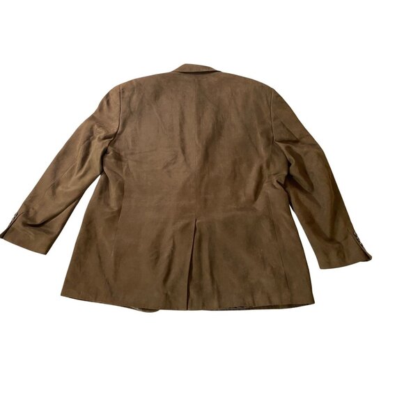 Chaps Mens Brown Blazer Size 44R - Picture 2 of 12